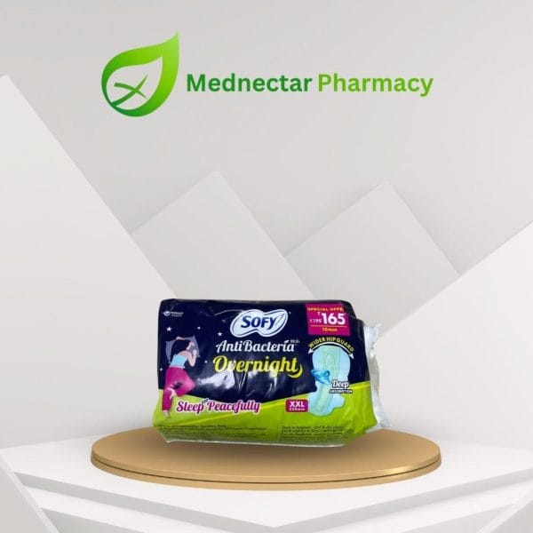 Sofy Antibacteria Overnight Sanitary Pads XXL - 10 Pieces
