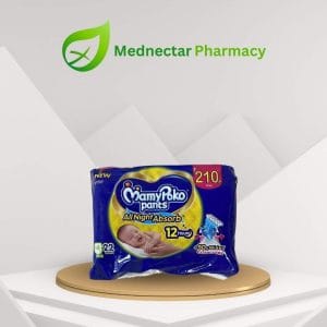 MamyPoko Pants All Night Absorb Baby Diapers, New Born/X-Small (NB/XS), 22 Count, Upto 5kg