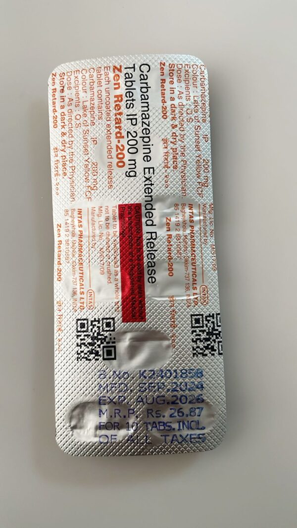 ZENRETARD-200MG TAB