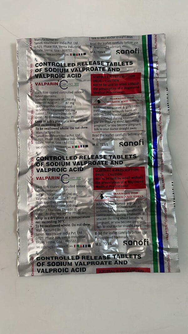 VALPARIN CHRONO-300MG